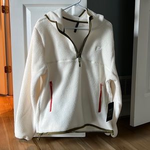 Fabletics 1/4 zip fleece explorer NEW